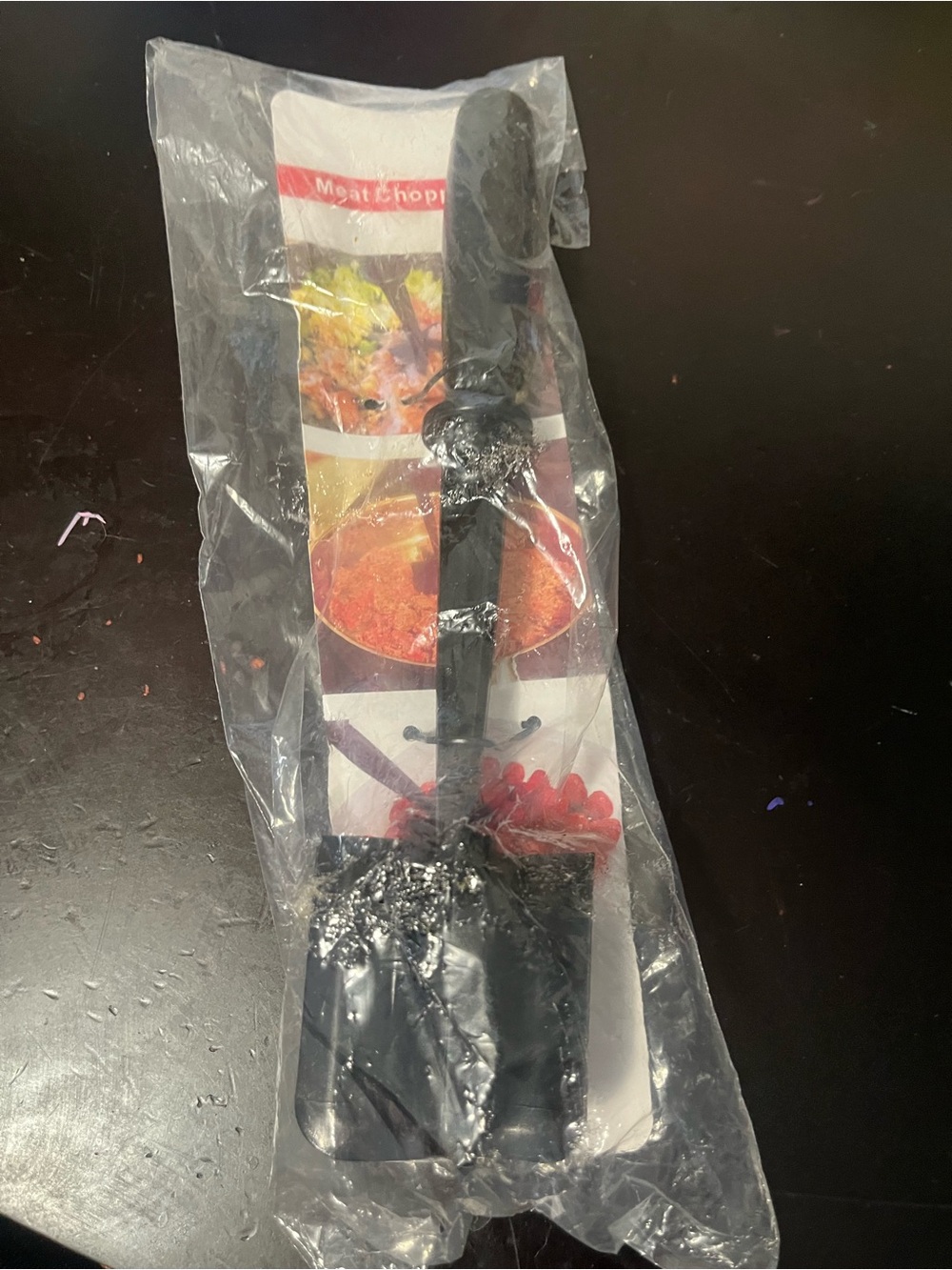 Meat Chopper Kitchen Tool - Black